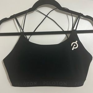 Peloton Black Sports Bra